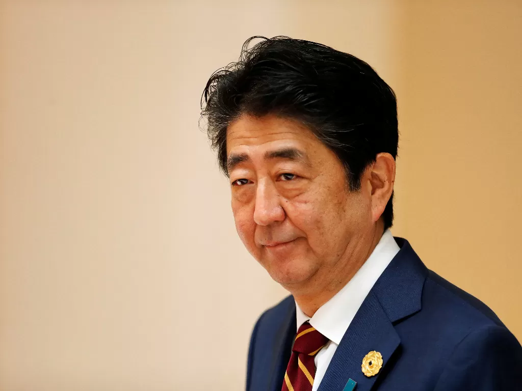 Shinzo Abe, mantan perdana menteri Jepang. (REUTERS/Jorge Silva)