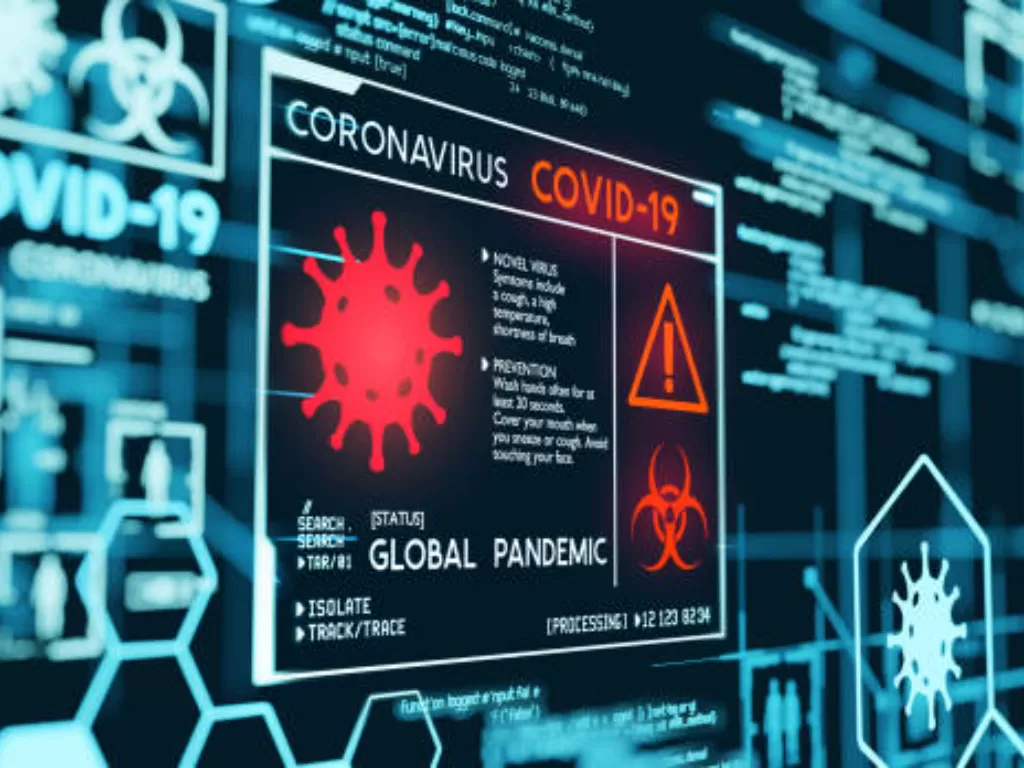 Ilustrasi pandemi COVID-19 (Freepik)