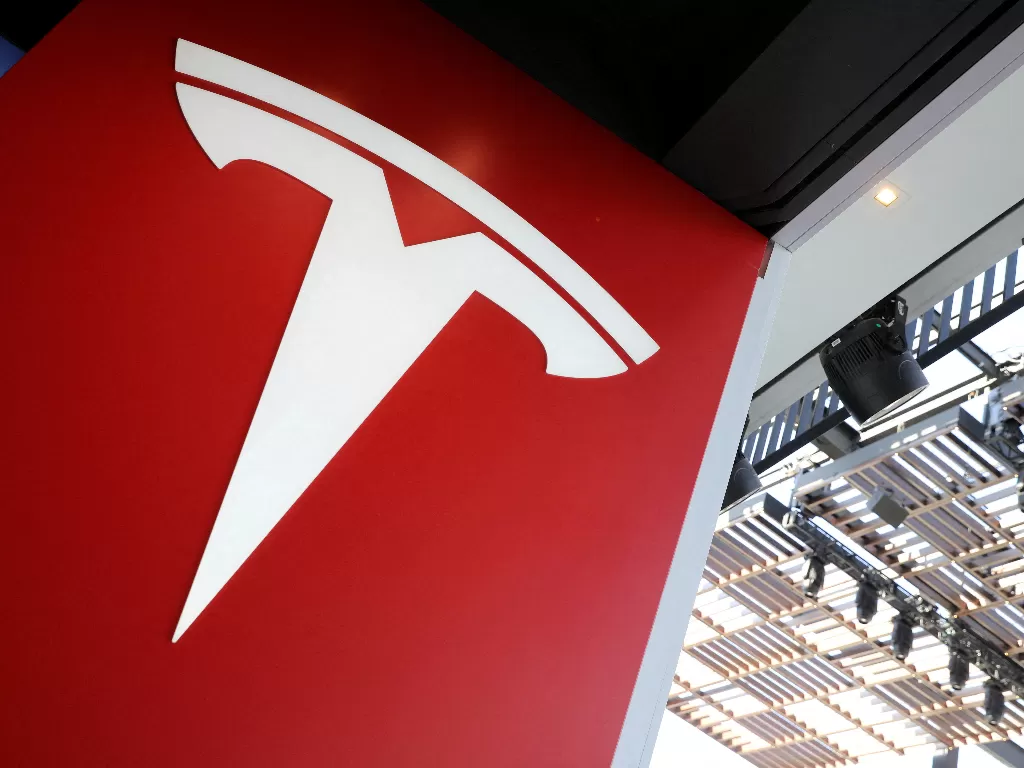 Pabrik mobil listrik Tesla. (REUTERS/Lucy Nicholson)