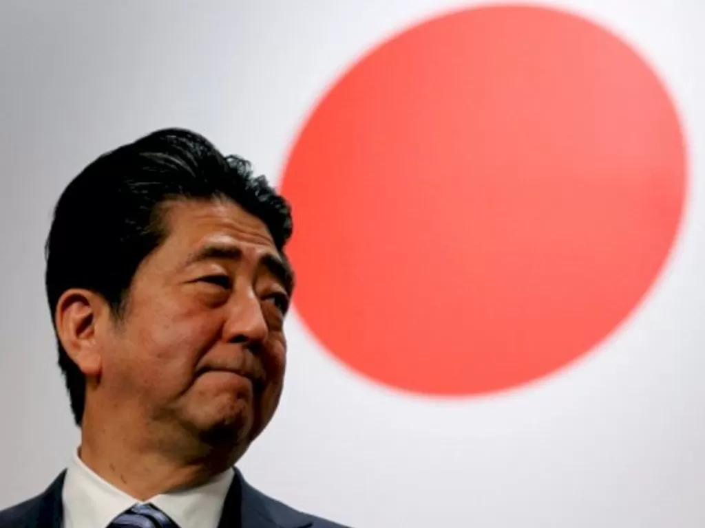 Mantan PM Jepang Shinzo Abe jadi korban penembakan. (REUTERS/Toru Hanai)