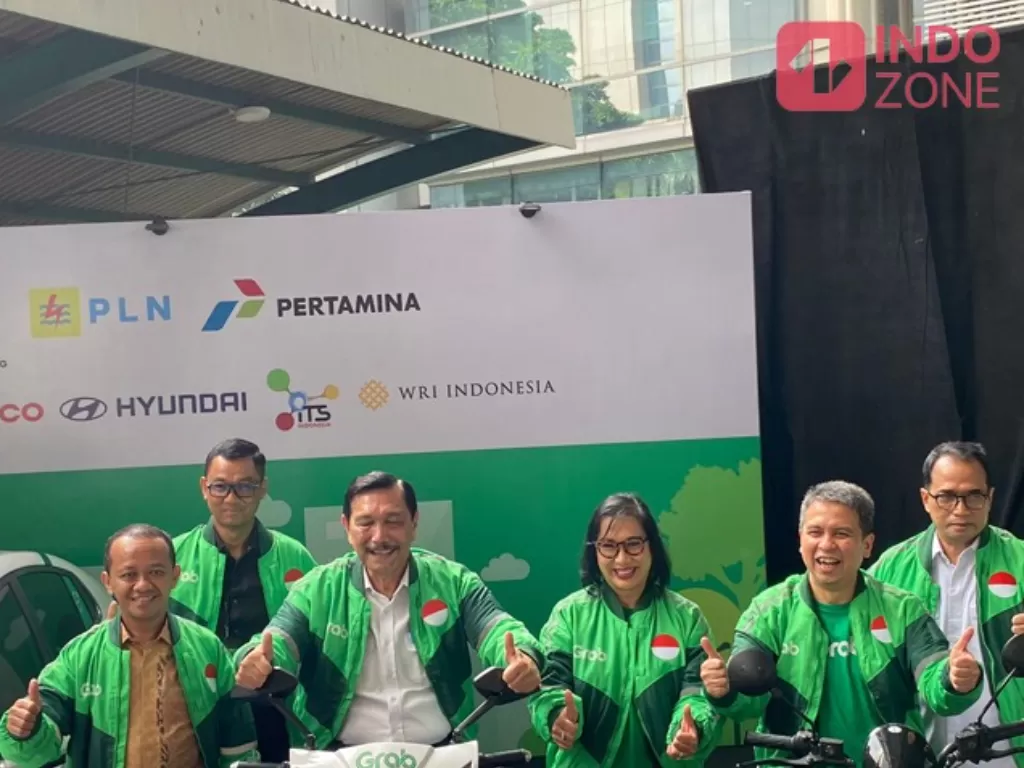  Menteri Koordinator Bidang Kemaritiman dan Investasi (Menko Marves) Luhut Binsar Pandjaitan dukung Grab Indonesia (Foto: Indozone/Sarah Hutagaol)