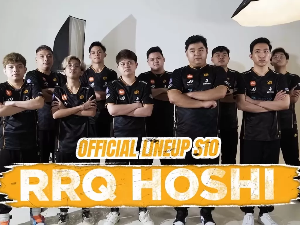 Official line up RRQ Hoshi untuk MPL Season 10. (YouTube/Team RRQ)