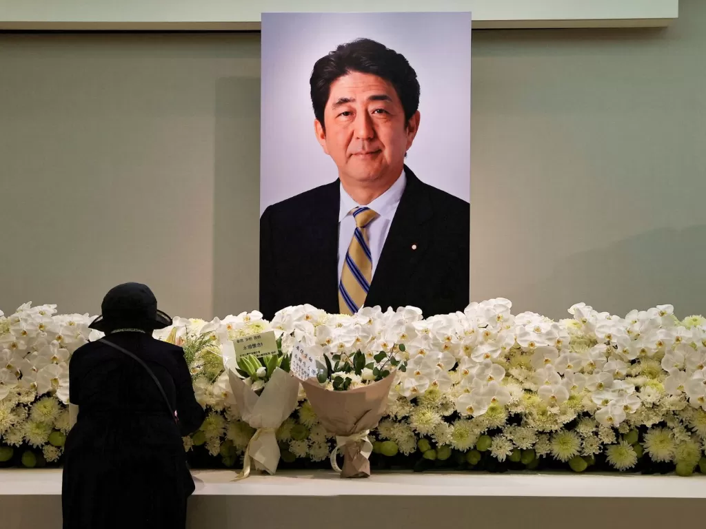 Shinzo Abe, mantan Perdana Menteri Jepang. (REUTERS)