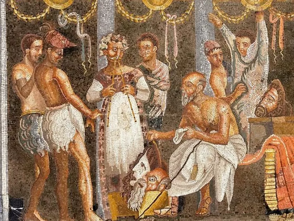 Ilustrasi penghakiman bagi para pelawak Romawi. (Ancient Origins)