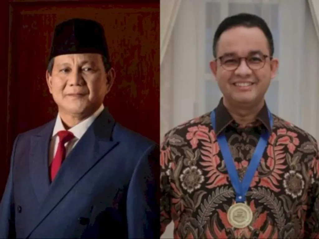 Kiri: Prabowo (Instagram/@prabowo), kanan: Anies Baswedan (Instagram/@aniesbaswedan).