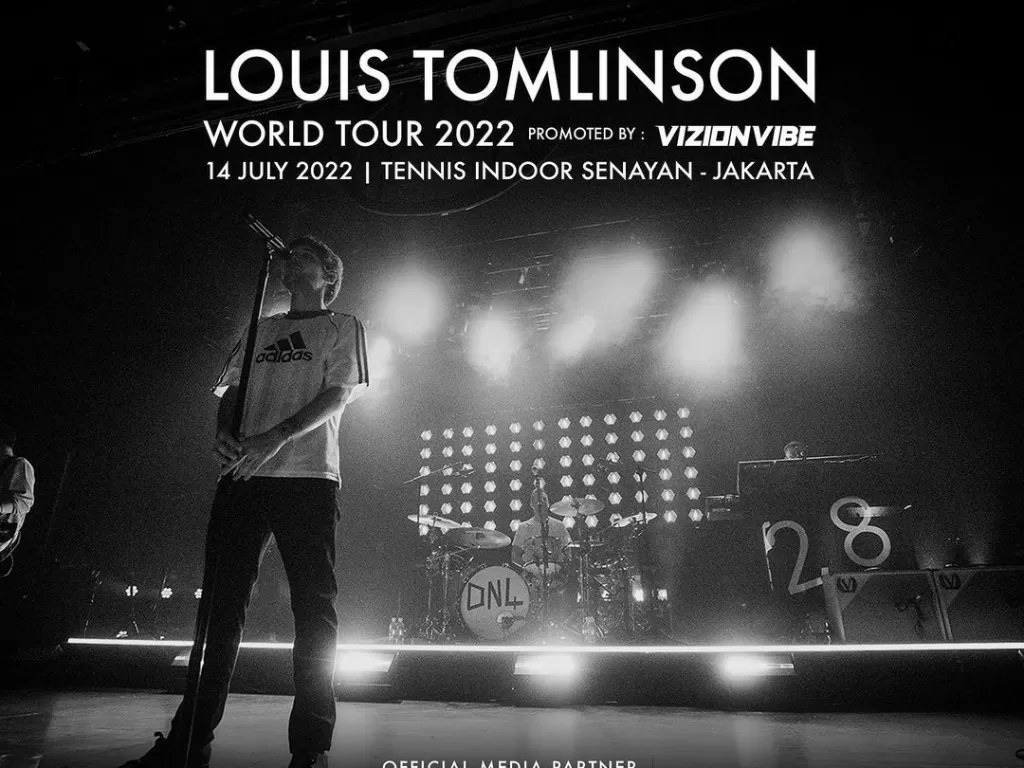 Poster Konser Louis Tomlinson di Jakarta (Instagram/jakartakonser)