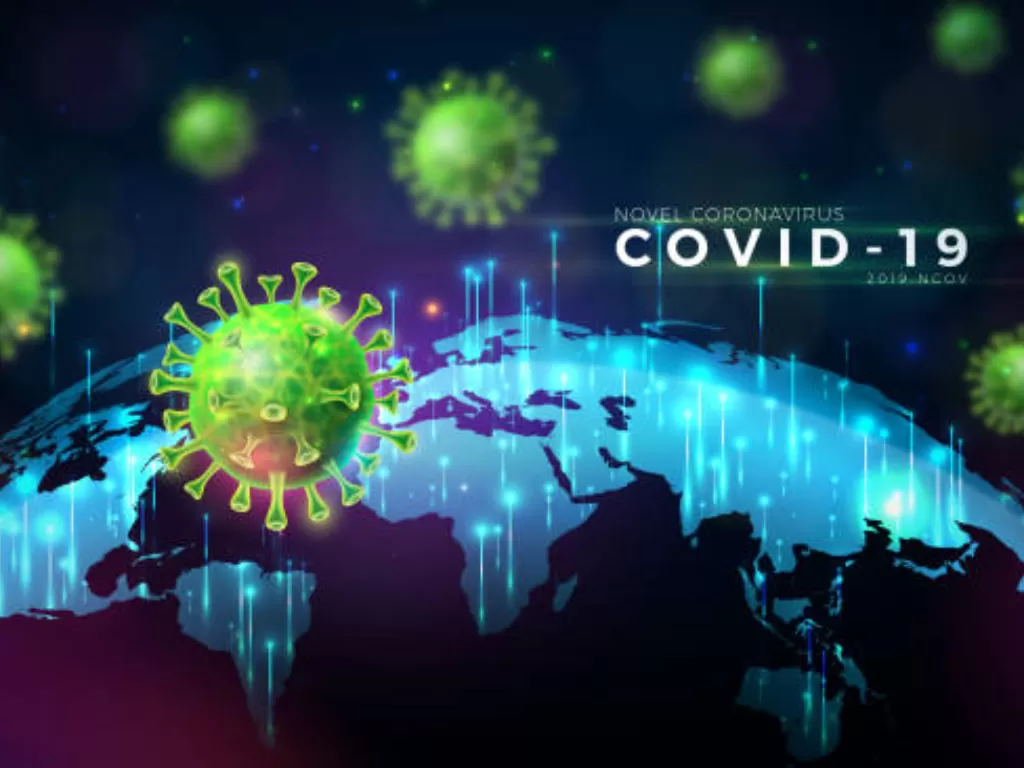 Ilustrasi pandemi global (Freepik)