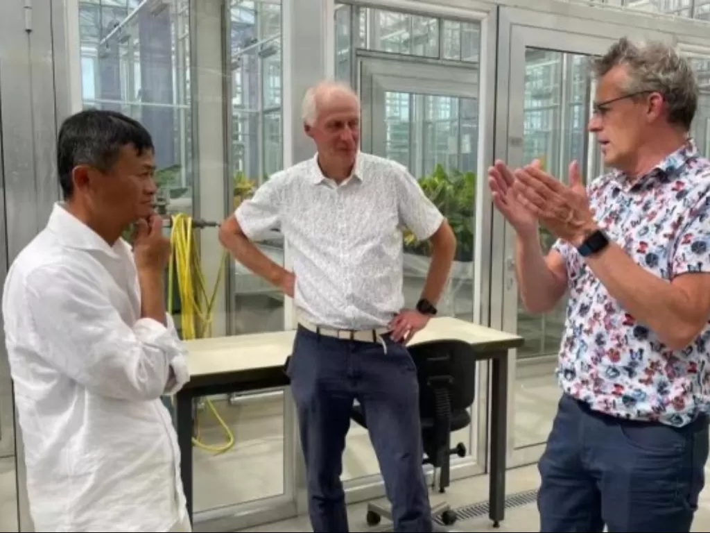 Jack Ma kunjungi Wageningen University & Research (WUR) Belanda. (Dok. WUR)