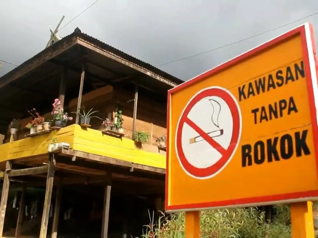 Desa tanpa asap rokok (Rudi Hartono/Z Creators)