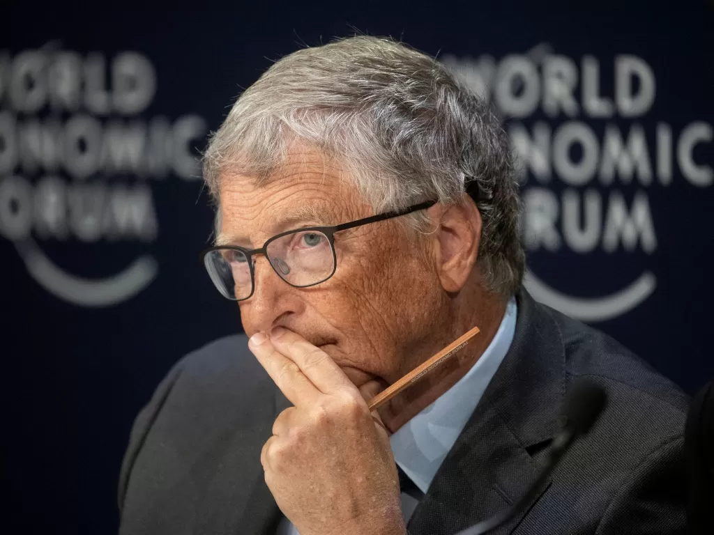 Pendiri Microsoft, Bill Gates. (REUTERS/Arnd Wiegmann)