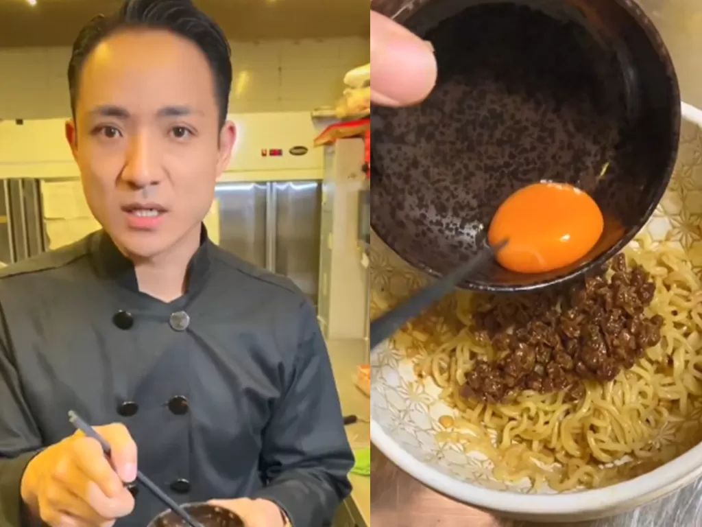 Chef Jepang bagikan cara enak makan natto (TikTok/@ japaneschef)