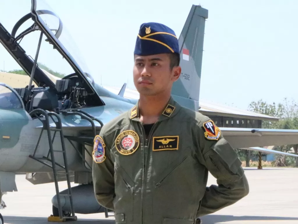  Lettu Pnb Allan Safitra Indra Wahyudi, S.T (Han), pilot Pesawat T-50i yang gugur. (Dok. Dispenau)