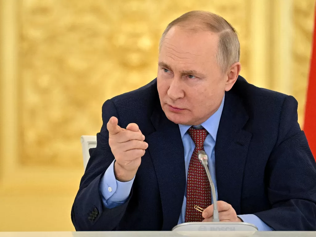 Presiden Rusia, Vladimir Putin. (Mikhail Klimentyev/Kremlin via REUTERS)