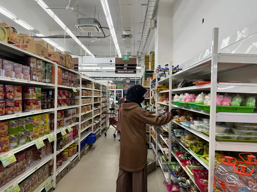 Supermarket segala ada di Makassar (Retno Mandriyarini/Z Creators)