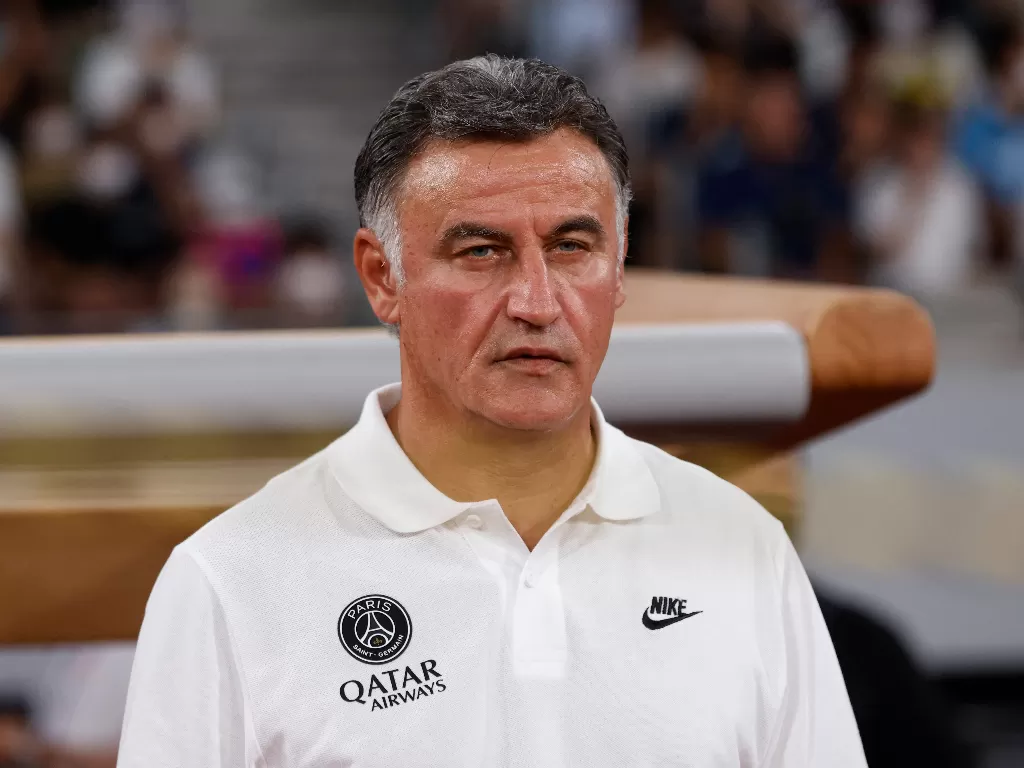 Pelatih baru PSG, Christophe Galtier. (REUTERS/Kim Kyung-Hoon)