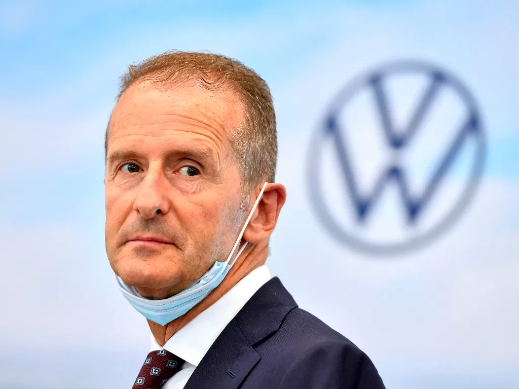 CEO Volkswagen, Herbert Diess. (REUTERS/Matthias Rietschel)