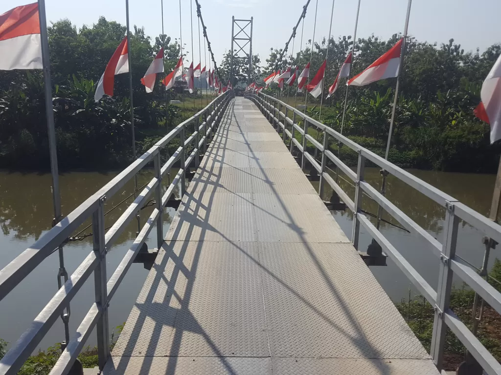 Jembatan Tambakboyo akhirnya bisa dipakai (Eko Primaryanto/Z Creators)