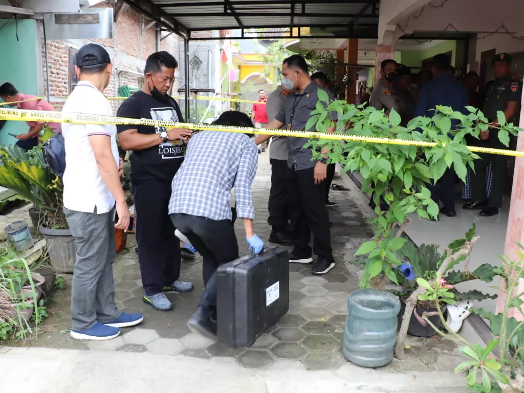 TKP penemuan Kopda Muslimin tewas di Kelurahan Trompo, Kabupaten Kendal, Jawa Tengah. (Dok. Istimewa)