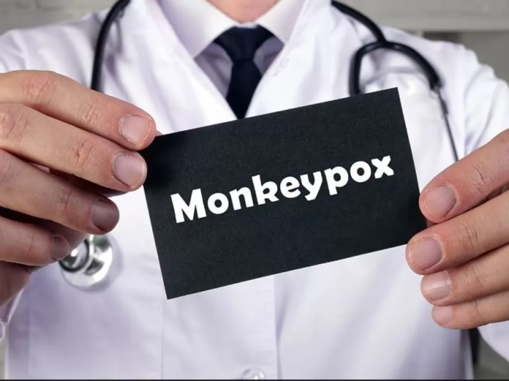 Ilustrasi - Monkeypox atau cacar monyet. (ANTARA/HO-Sutterstock)