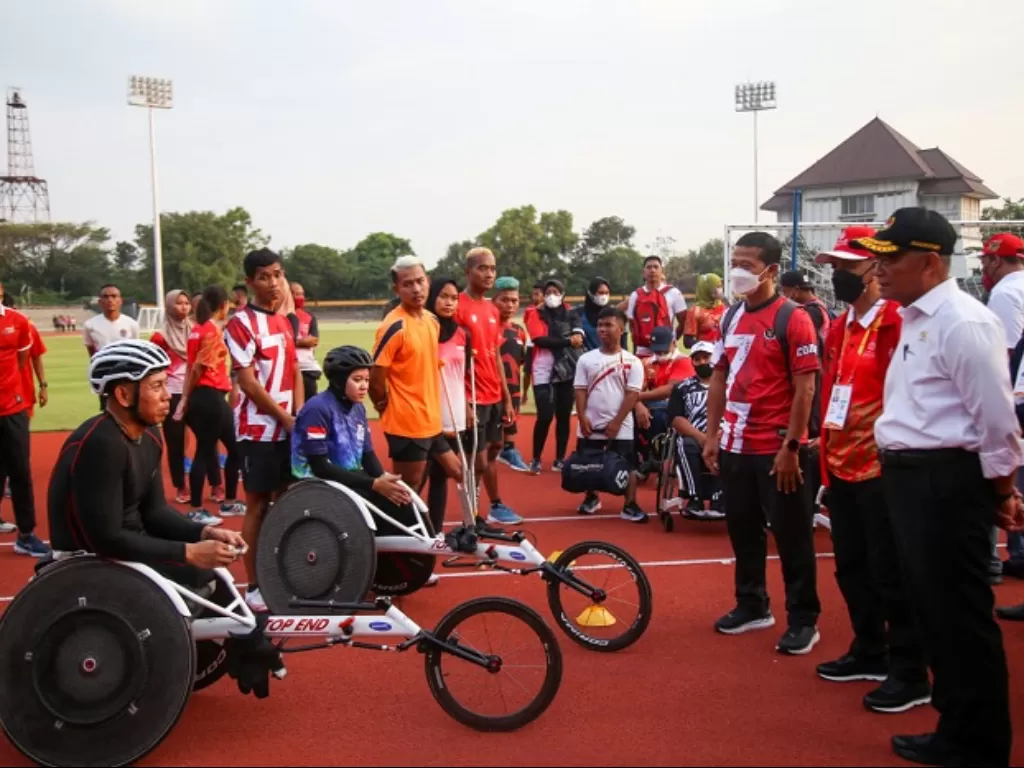 Menko PMK tinjau persiapan atlet Asean Para Games (Dok. Kemenko PMK)