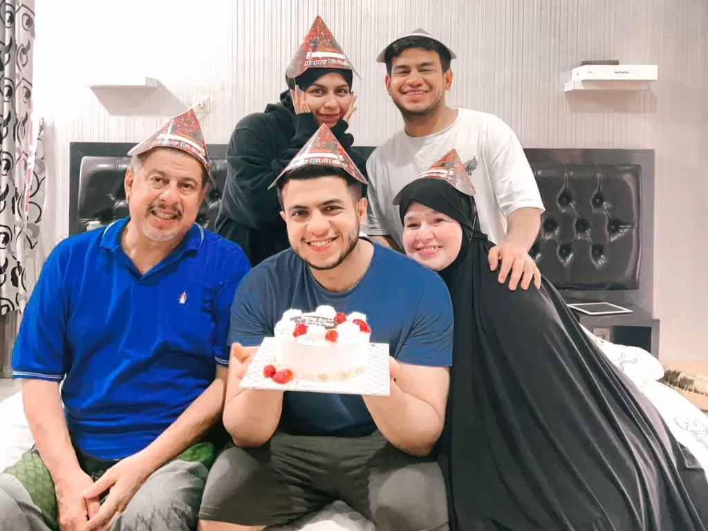 Fadil Jaidi dan keluarga. (Instagram/fadiljaidi)