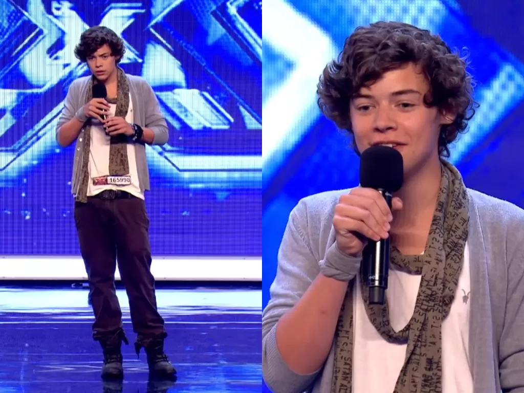 Harry Styles saat mengikuti audisi The X Factor UK pada 2010 lalu (The X Factor UK)