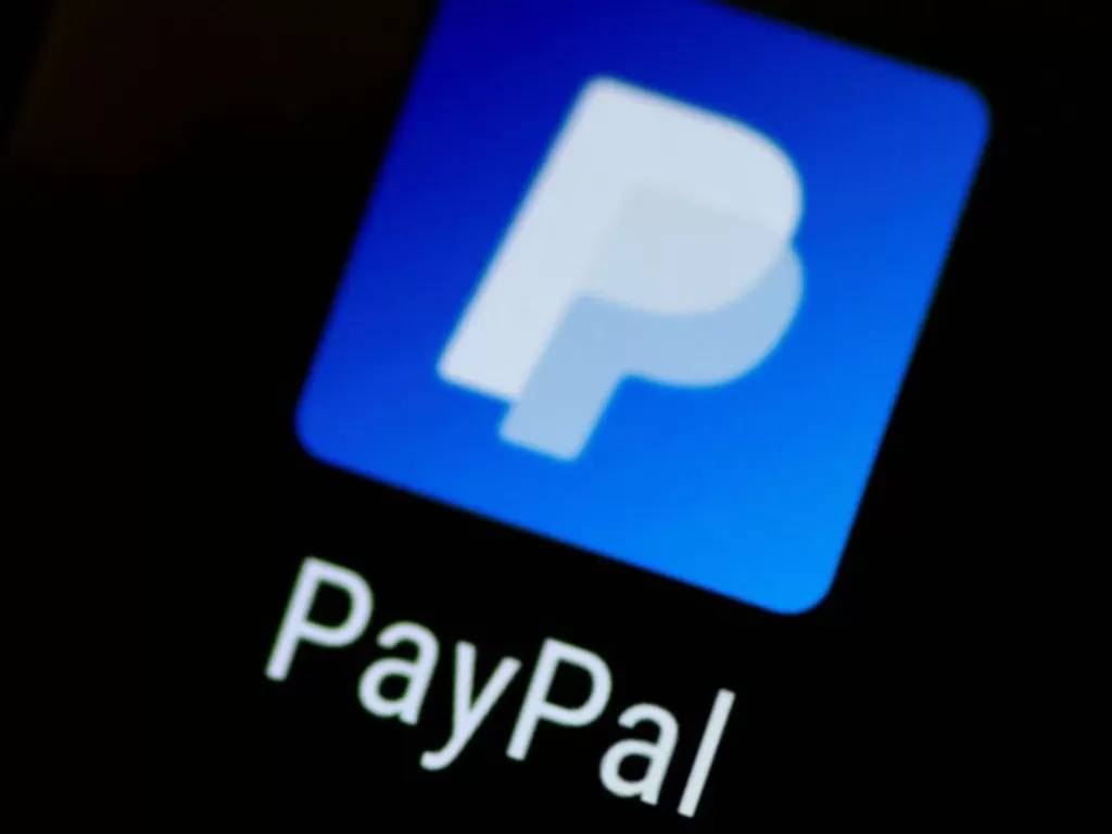 Iilustrasi logo PayPal. (REUTERS/Thomas White)