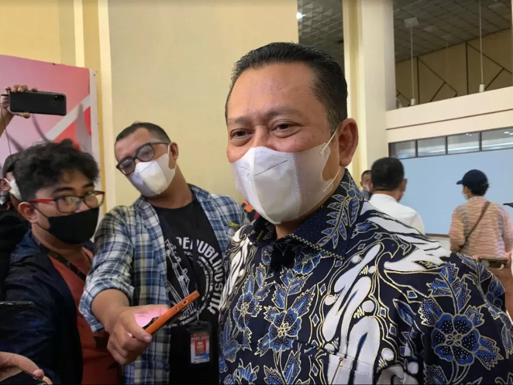 Ketua MPR RI Bambang Soesatyo (INDOZONE/Harits Tryan)