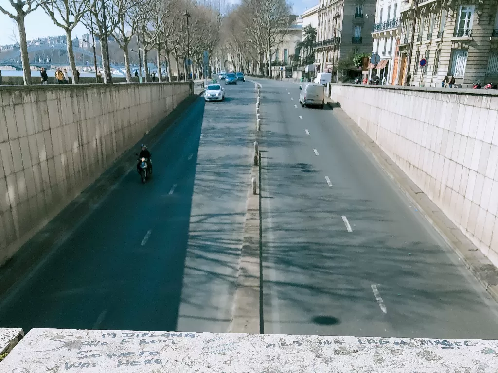 Terowongan Pont de I’alma, Paris, tempat lokasi Lady Diana tewas. (Fabiola Lawalata/Z Creators)