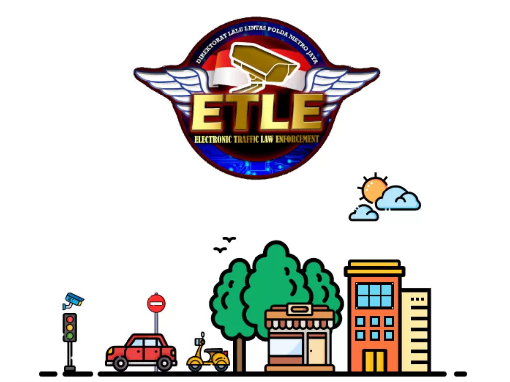 Foto logo ETLE. (Dok. ETLE Polda Metro Jaya)