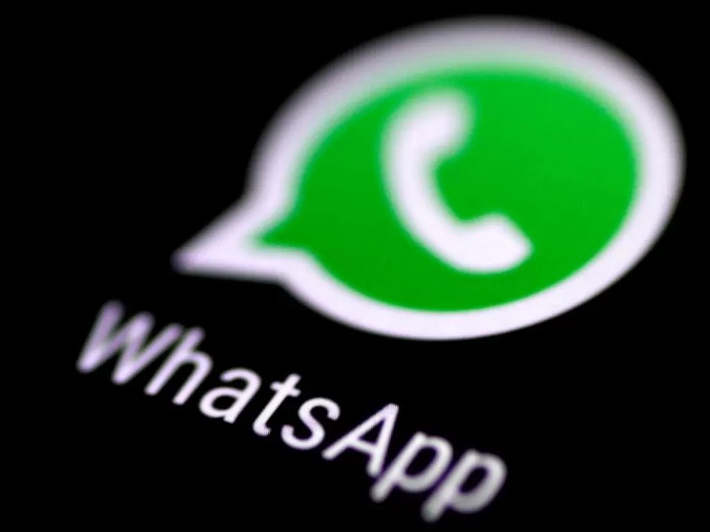 Aplikasi Perpesanan, WhatsApp. (REUTERS/Thomas White)