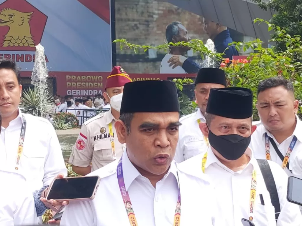 Sekertaris Jenderal Partai Gerindra Ahmad Muzani (INDOZONE/Harits Tryan Akhmad)