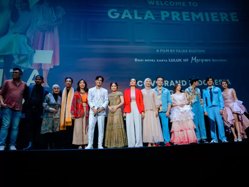 Gala Premiere spin off film Mariposa berjudul 12 Cerita Glen Anggara (Istimewa)