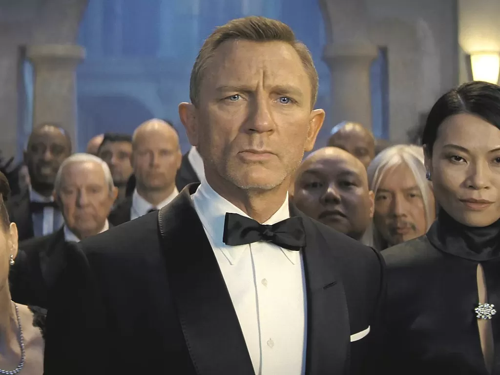 Peran terakhir Daniel Craig sebagai James Bond di No Time To Die (Istimewa)
