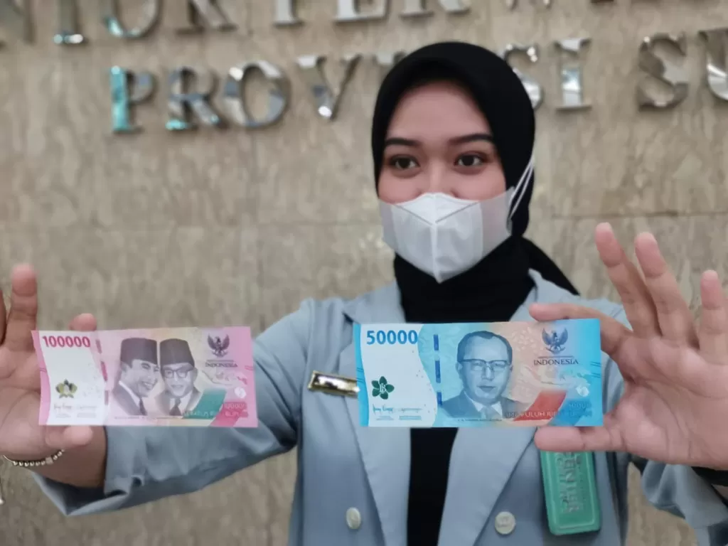 Uang Rupiah kertas terbaru 2022 (Sandi Witness/Z Creators)
