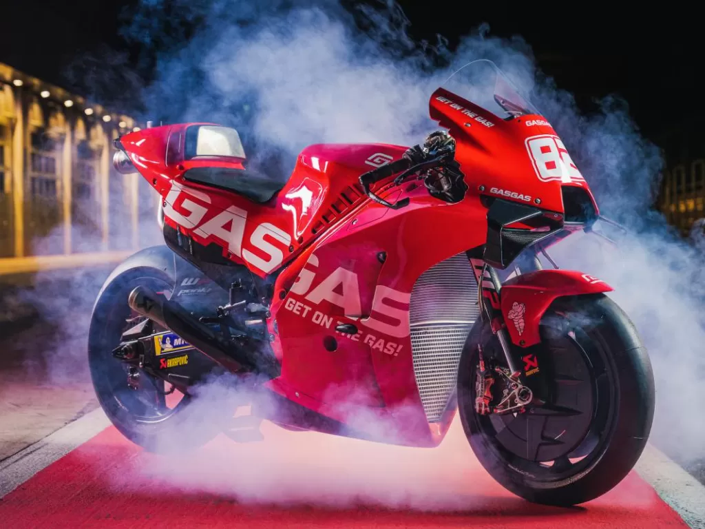 Motor GASGAS yang akan digunakan di MotoGP 2023. (Dok. The Last Corner)