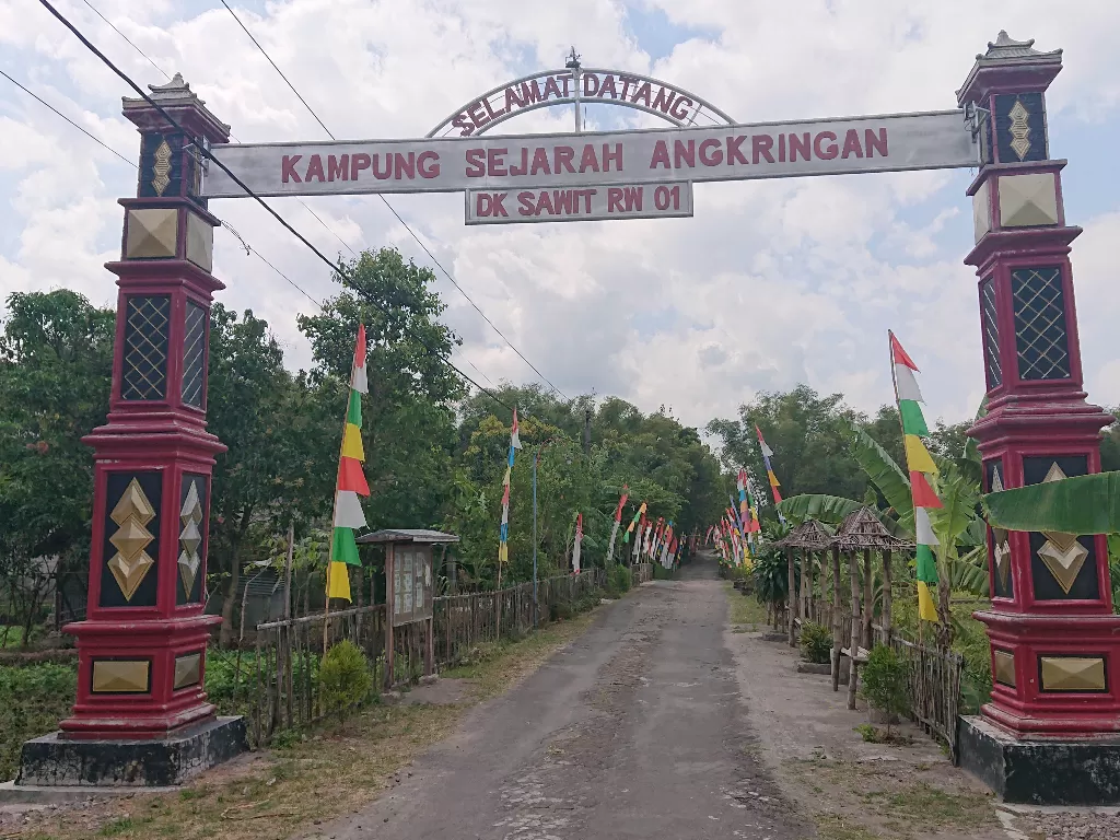 Dusun Sawit, Klaten, tempat asal angkringan. (Eko Haryanto/Z Creators) 