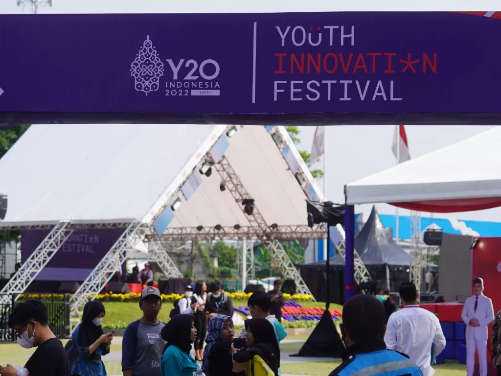 Panggung Gelaran Youth Innovation Festival 2022. (INDOZONE)