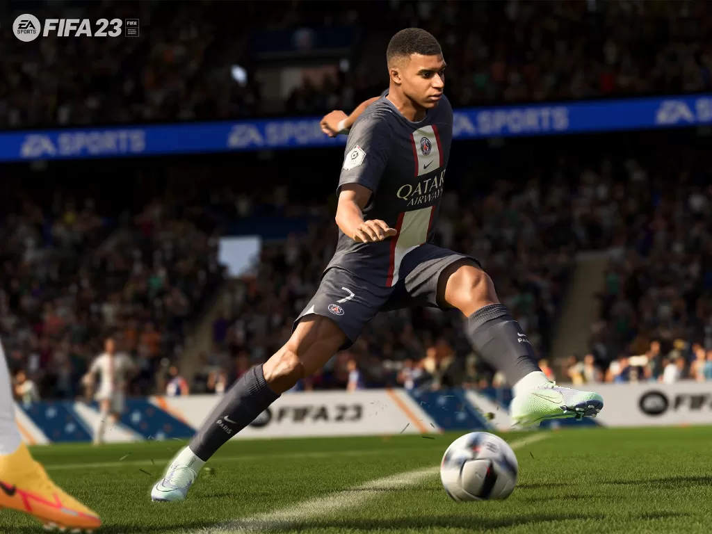 Gameplay FIFA23. (Dok. EA Sports)