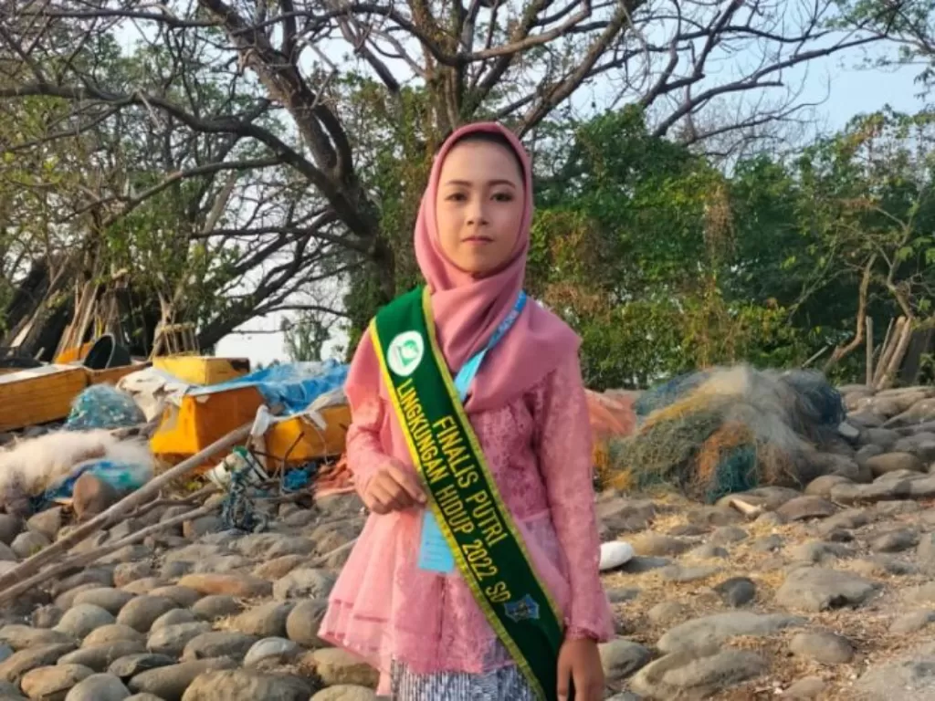 Finalis Putri Lingkungan Hidup Kota Surabaya Tahun 2022 Revalina Fernanda (ANTARA/Dok. Revalina)