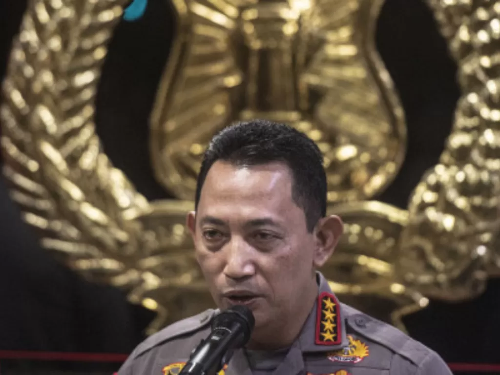 Kapolri Jenderal Listyo Sigit Prabowo. (ANTARA FOTO/Aprillio Akbar)