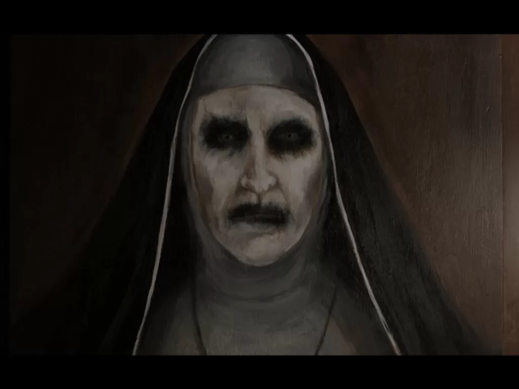 Hantu Valak dalam The Nun (Istimewa)