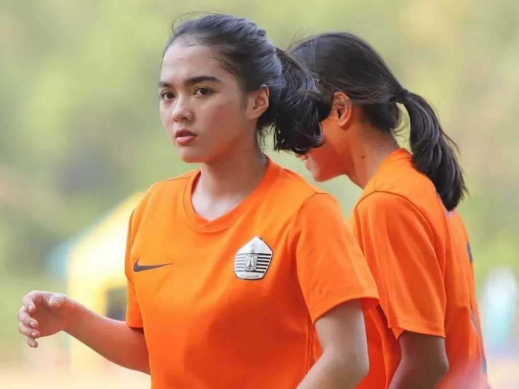 Eks pemain Persija Jakarta Putri Anggita Oktavianti. (Instagram/@anggitaoktavv)