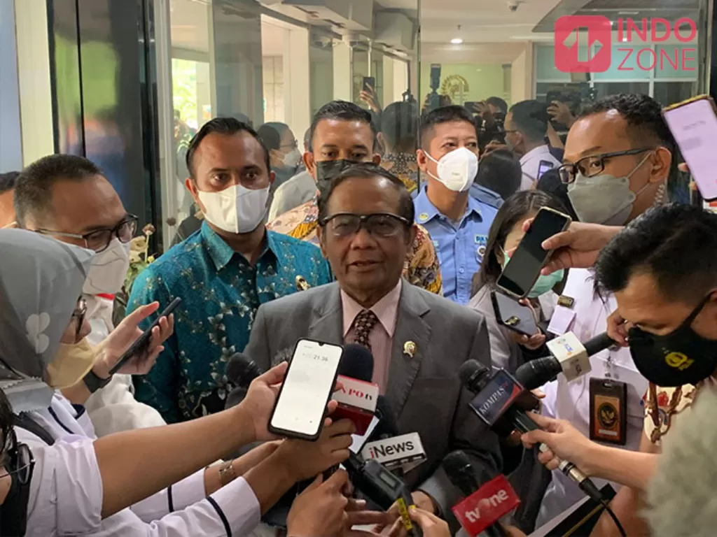 Mahfuf MD hadiri pemanggilan MKD DPR terkait kasus Ferdy Sambo. (INDOZONE/Harits Tryan)
