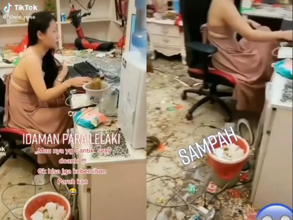 Parah Perempuan Ini Tinggal Di Kamar Yang Penuh Akan Sampah Modal