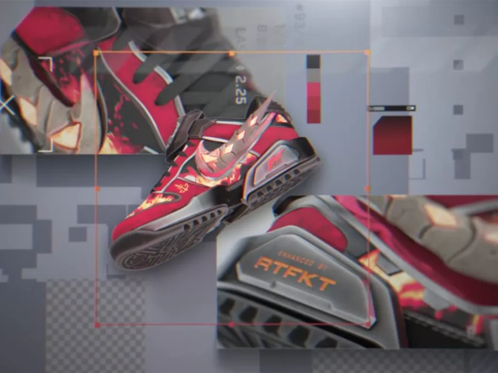 Sneakers NFT Nike x RTFKT. (Dok. RTFKT Official)