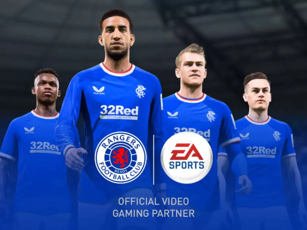 Rangers FC resmi bekerja sama dengan EA Sports. (Dok. FUT)