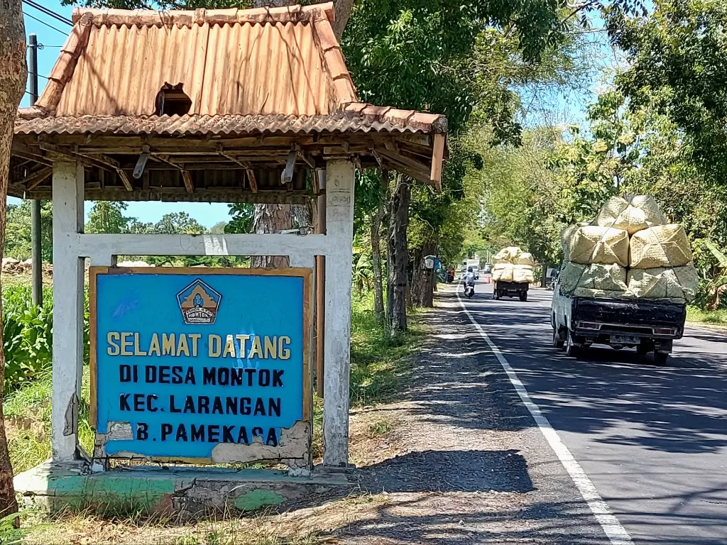 Nama desa yang unik di Pamekasan (Z Creators/Hendra Susanto)