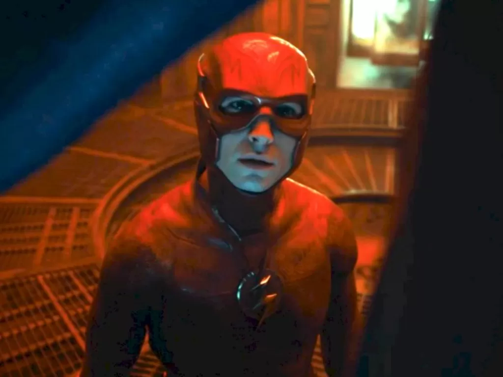 Ezra Miller di film The Flash yang berencana rilis tahun 2023. (warner bros/imdb)
