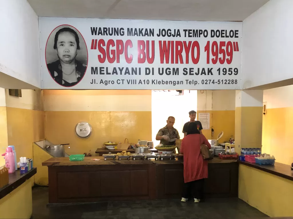 Warung makan legendaris di Yogyakarta (Z Creators/Ari Dwi Prabowo)